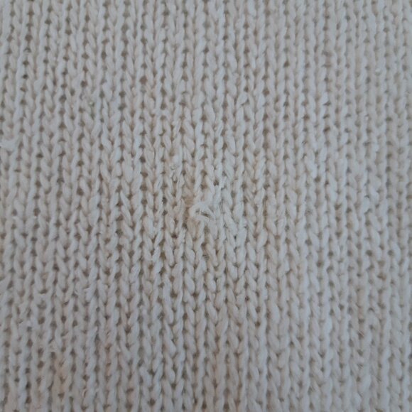 Bay Club SZ M Cream Silk, Angora Rabbit, Nylon & Lambswool Turtleneck Sweater - Picture 16 of 16